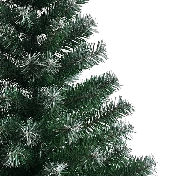 6FT Snow Flocked Christmas Tree – Pre-lit Holiday Decoration for Home